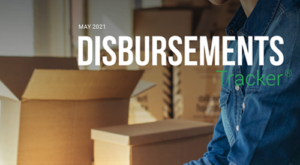 PYMNTS.com Disbursement Tracker May 2021 Cover Image